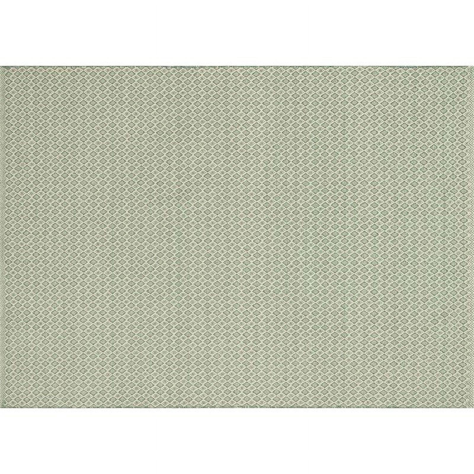 Loloi Terra 5' x 7'6" Flat Weave Rug in Jade