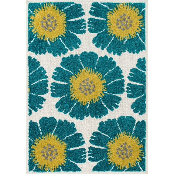 Loloi Terrace HTC16 Rug 1' 8" x 5' Ivory and Multi Runner
