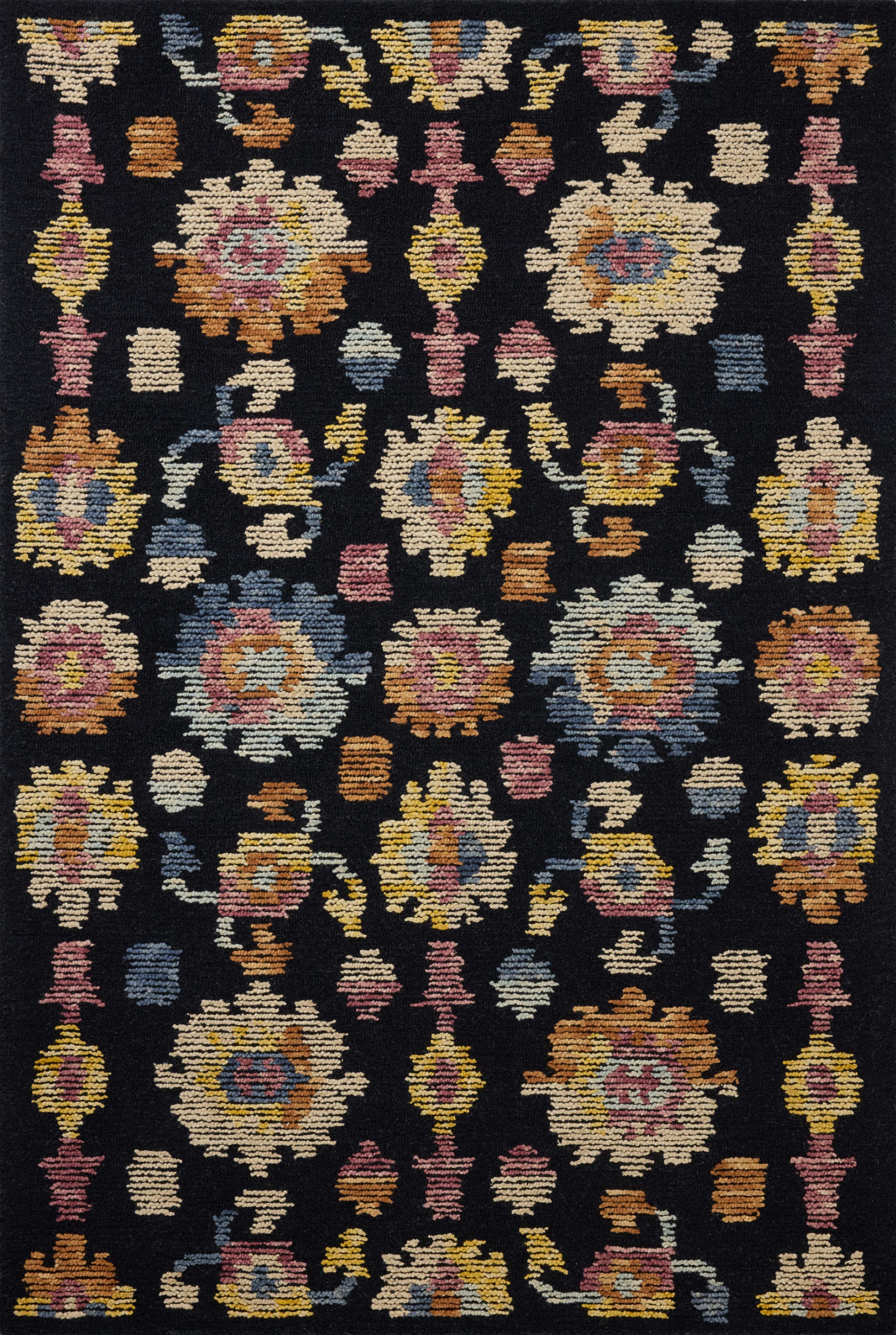 Loloi Tilly Midnight / Multi 5'-0" x 7'-6" Area Rug