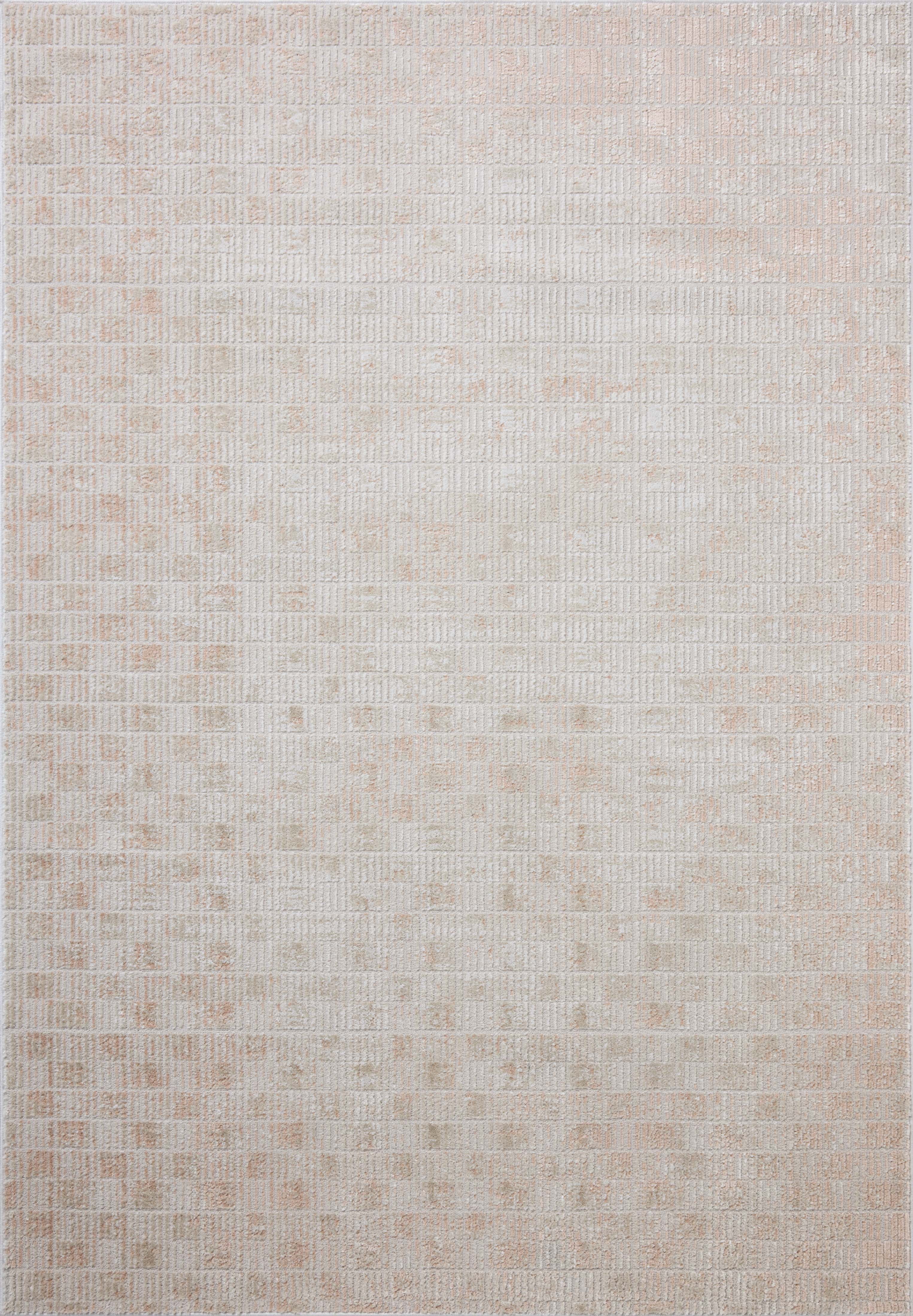Loloi Townes Beige / Clay 2'-3" x 3'-9" Accent Rug