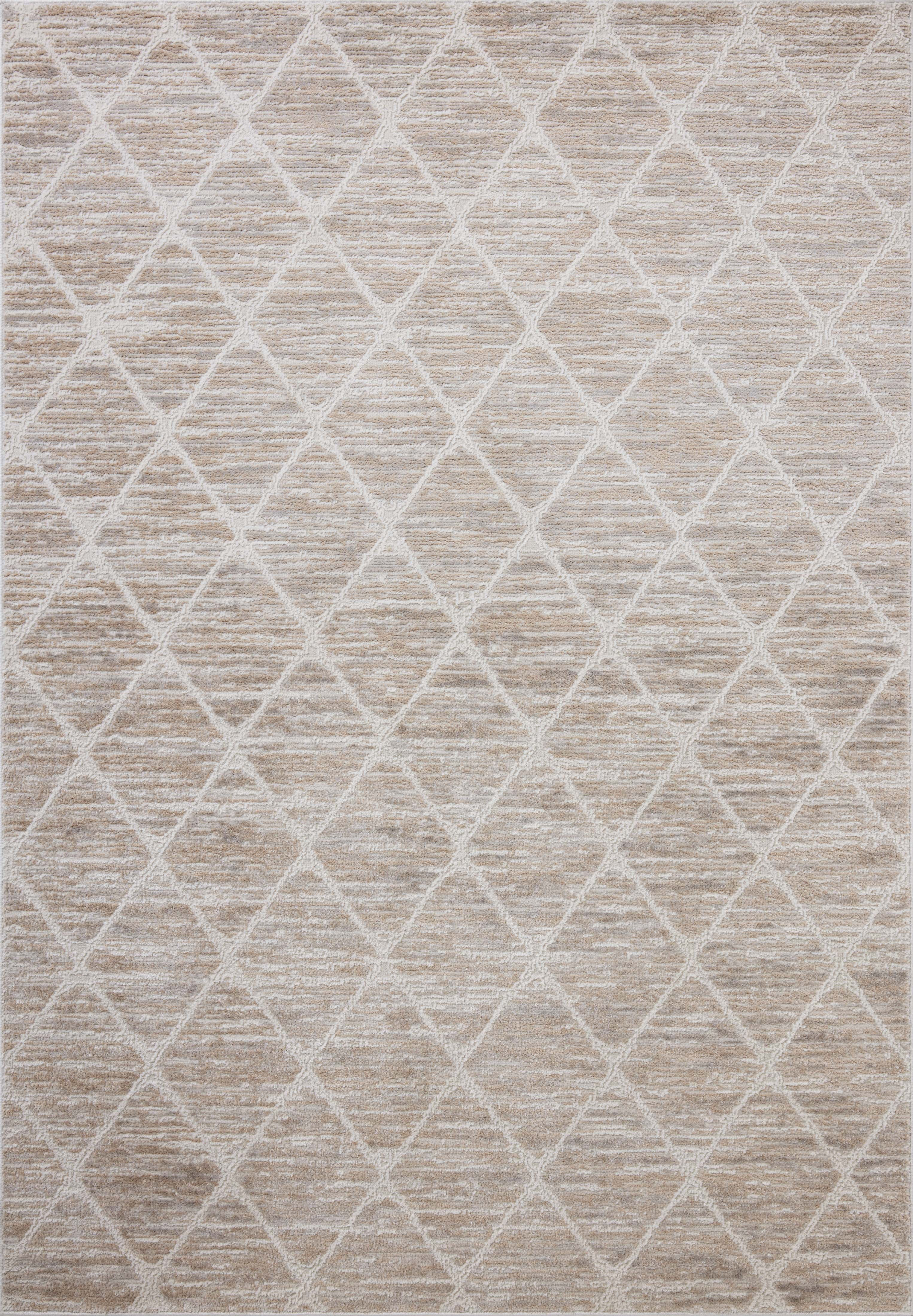 Loloi Townes Pebble / Beige 5'-3" x 7'-6" Area Rug