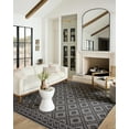thumbnail image 1 of Loloi Vance Charcoal / Dove 18" x 18" Sample Rug, 1 of 7