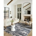 thumbnail image 1 of Loloi Vance Charcoal / Dove 18" x 18" Sample Rug, 1 of 7