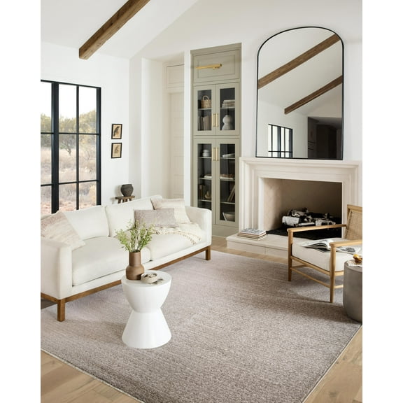 Loloi Vance Taupe / Dove 18" x 18" Sample Rug