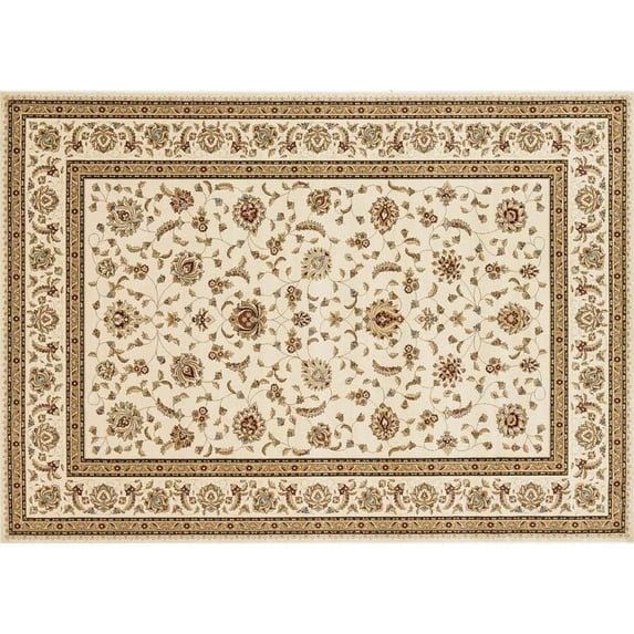 At Home with the O Primeval Ivory Oriental Rug