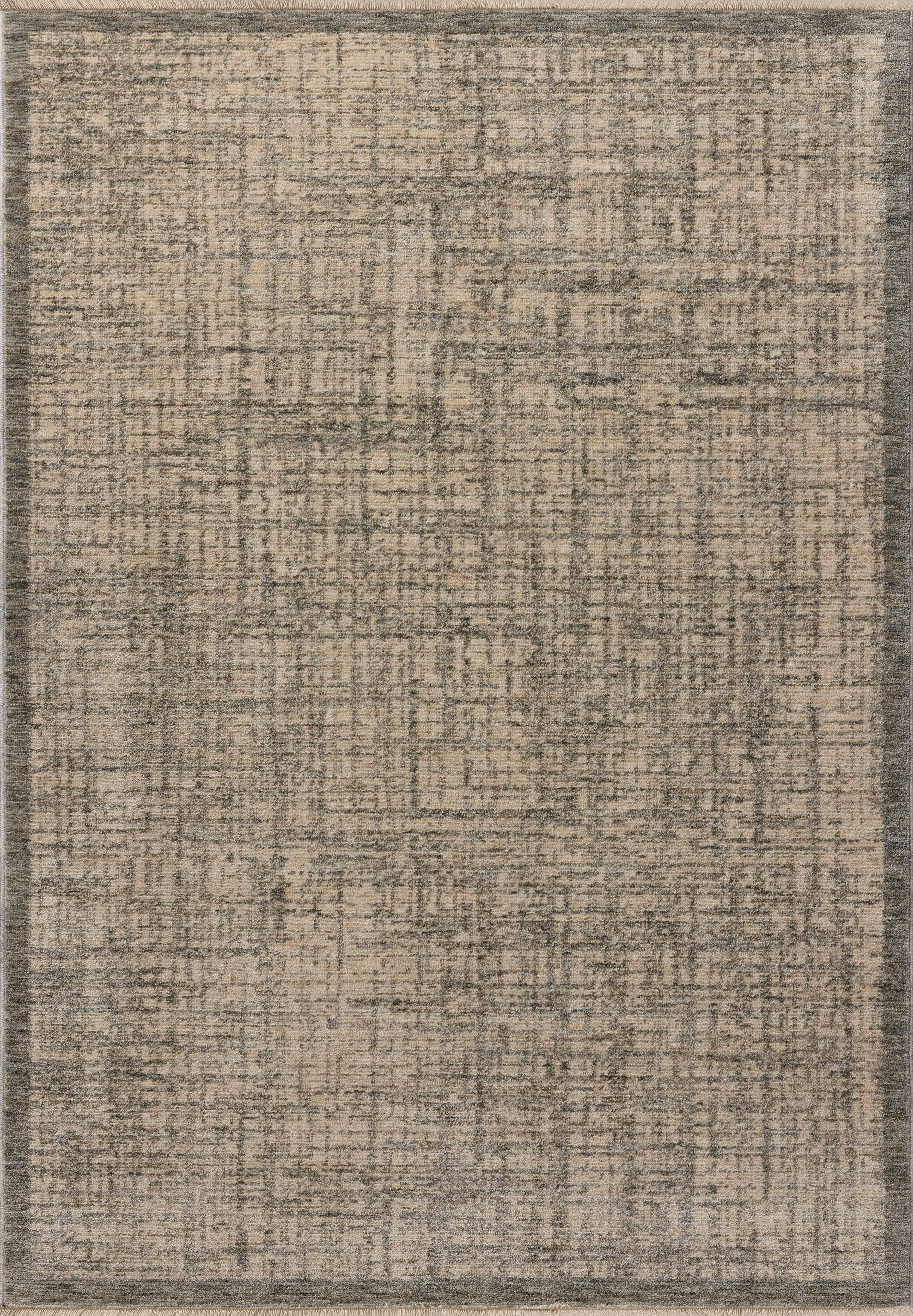 Loloi Winston Denim / Bone 6'-7" x 9'-10" Area Rug