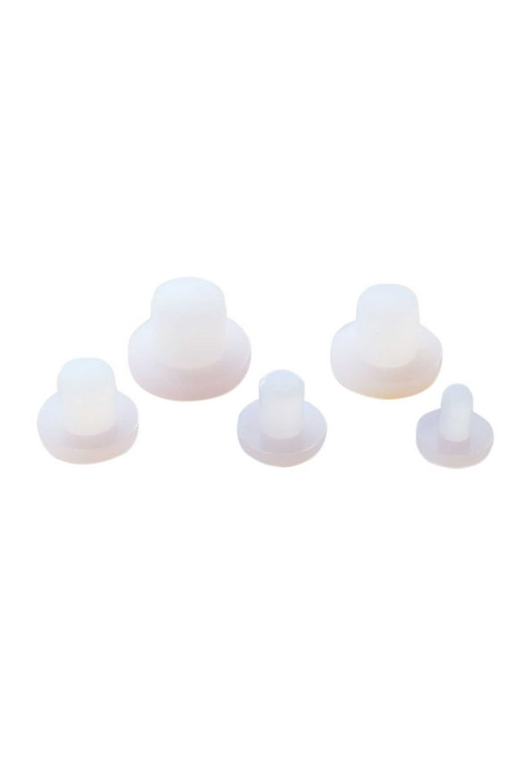 5 Different Sizes Of Belly Button Plugs Set Belly Button Button Shaped Belly Shaping Plug