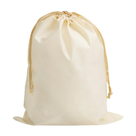 Lolynie Canvas Laundry Bag Extra Large Drawstring Washable Hamper Liner Travel College Durable