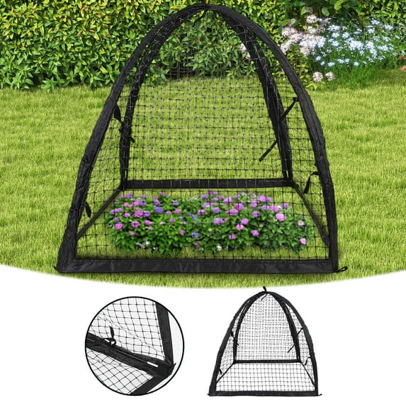 Lolynie Clear Plant Cloche, Protects Seedlings From Weather, Reusable, Versatile Use For Vegetables Or Flowers, Garden Essential