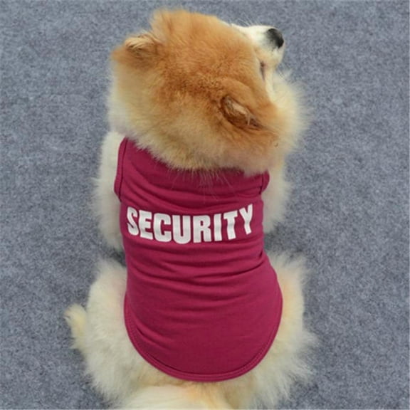 Lolynie Dog Hoodie Security Dog Sweater Soft Brushed Dog Clothes Dog Hoodie Sweatshirt With Pocket For Small Medium Large Dogs, Black