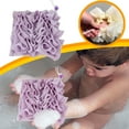 thumbnail image 1 of Lolynie Drawstring Soap Pouch Bubble Maker - Shower Loofah Sponge For Rich Lather Back Scrubbing Skin Care, 1 of 9