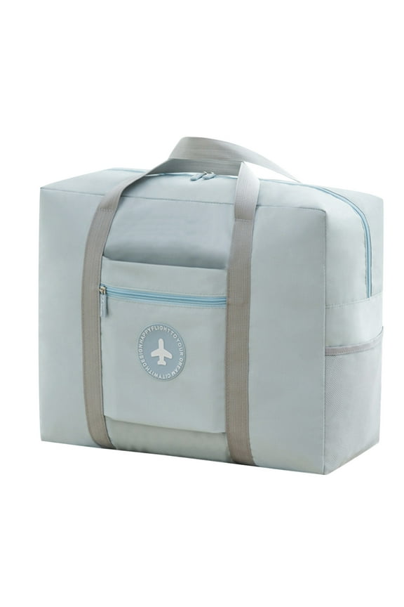 Foldable Travel Tote Bag - Expandable Gym Carry-On, Flight Approved Pack