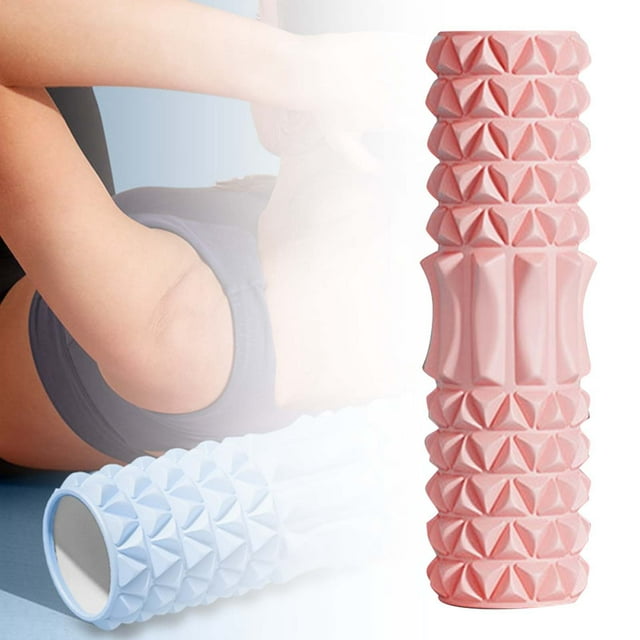 Lolynie Hollow Core Foam Roller, Firm Deep Tissue Massage Roller, Foam Roller For Beginners&Relaxation Tool For Thighs Yoga Column Massager