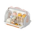 thumbnail image 1 of Lolynie Portable Baby Bottle Drying Rack With Lid – Detachable Water Filter Tray – Storage Rack For Bottles And Accessories, 1 of 8
