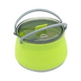 thumbnail image 1 of Lolynie Portable Foldable Camping Silicone Cooking Pot Purpose Hiking Kettle Teapot, 1 of 3