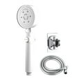 Lolynie Shower Head With Handheld High Pressure 8 Spray Modes Body