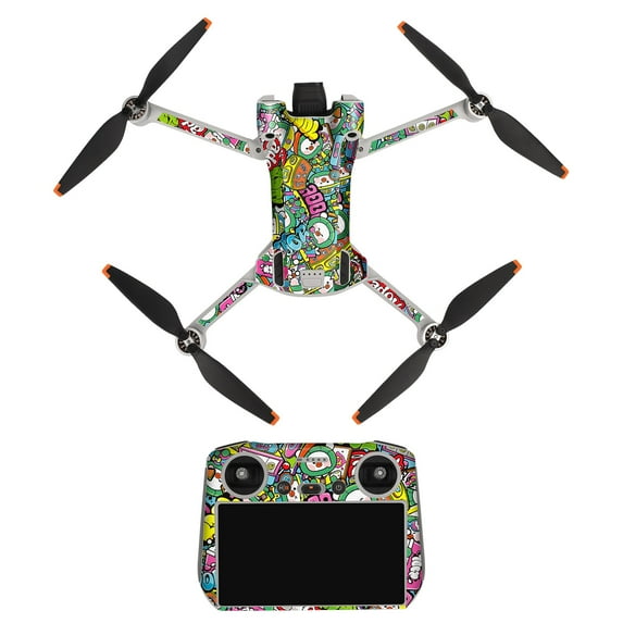 Lolynie Skin Stickers Compatible With Dji Mini 3 Pro,Waterproof Sticker Decal Skin Diy Accessory For Dji Mini 3 Pro Controller