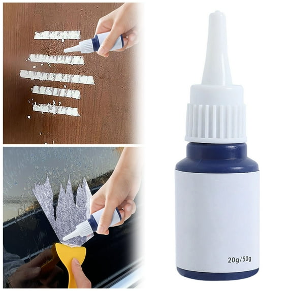 Lolynie Strong Glue Remover Solution - 20Ml Cleaner For Glass Wood Metal Fabric Sealant Removal