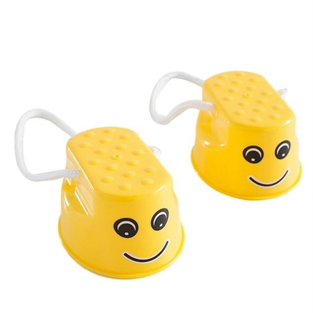 Lolynie Toddler Toys Bucket Stilts Kid Stilt Walking Cup Children