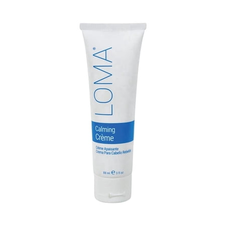 Loma Calming Creme, Leave-In Hair Styling Cream for Frizz Control and Shine, 3 fl oz
