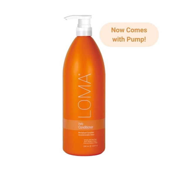 Loma Daily Detangling Conditioner with Heat Protection for All Hair Types, 33.8 fl oz