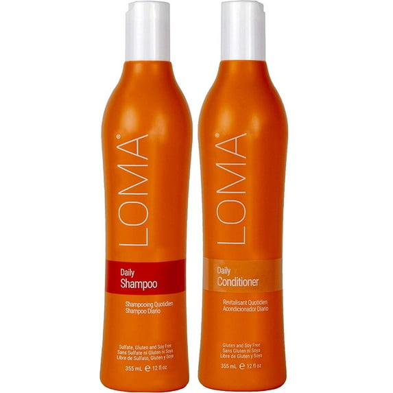 Loma Daily Shampoo 12 oz and Daily Conditioner 12 oz