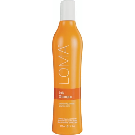 Loma Daily Shampoo, Purifying and Clarifying Shampoo for All Hair Types, 12 fl oz