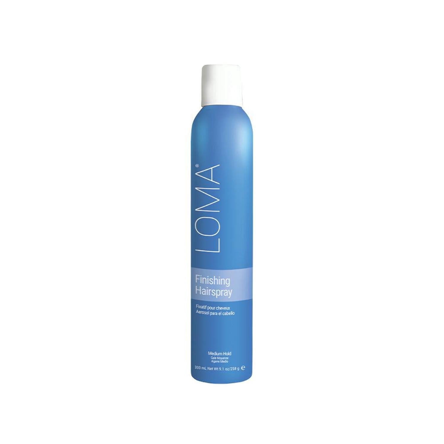 Loma Finishing Hair Spray with AloeMoist Complex, Firm Flexible Hold, Exotic Melon Scent, 9.1 fl oz