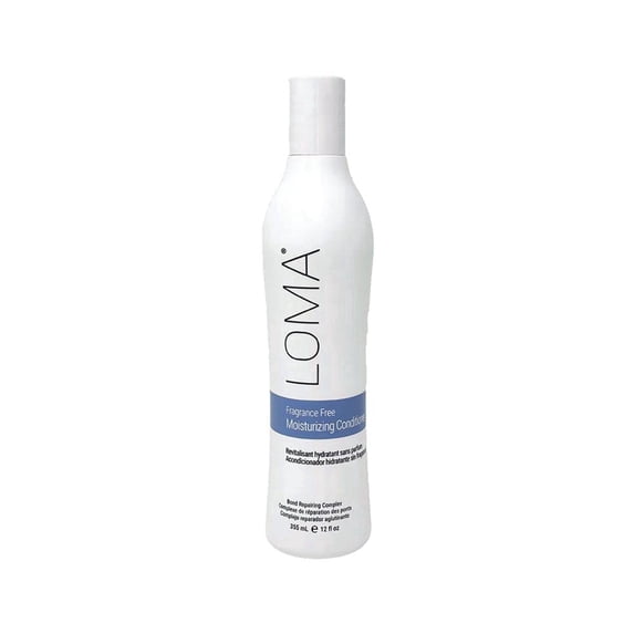 Loma Fragrance Free Moisturizing Conditioner for Sensitive Scalp Color-Treated Hair, 12 fl oz