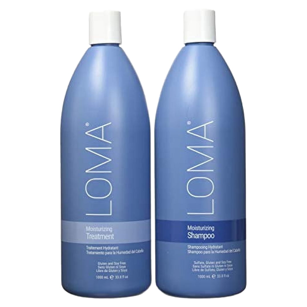 Loma Hair Care Moisturizing Shampoo & Treatment Duo