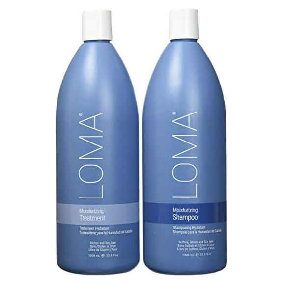Loma Hair Care Moisturizing Shampoo & Treatment Duo