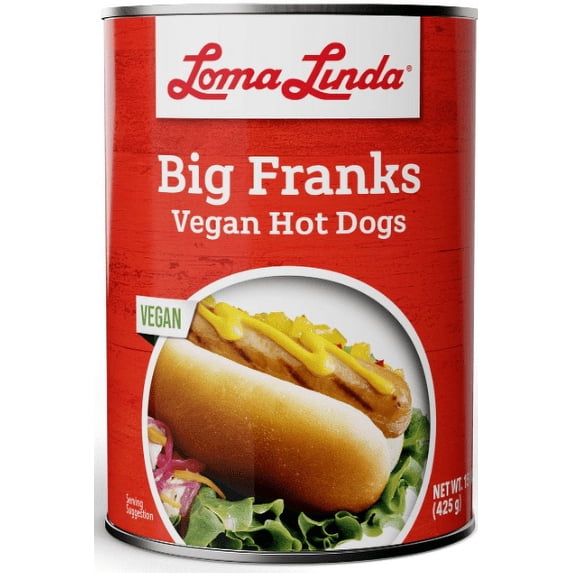 Loma Linda Big Franks 15 oz, Vegan