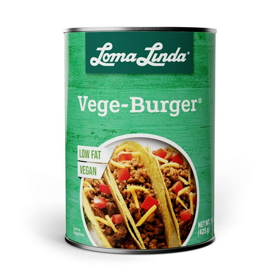 Loma Linda - Plant-Based - Vege Burger (15 oz.) - Vegan 1 Can