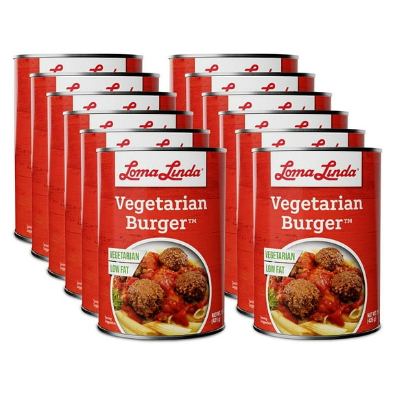 Loma Linda - Plant-Based - Vegetarian Burger (15 oz.) (Pack of 12)