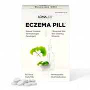 Loma Lux Eczema Relief Pills - Dermatologist Developed, All Natural, Minerals for Multi-Symptom Skin Relief