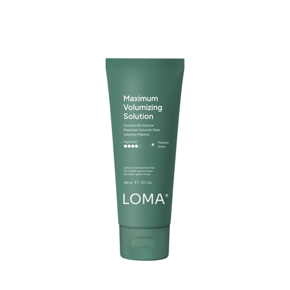 LOMA Hair Styling Gel Maximum Volumizing Solution, Medium to Firm Hold, 3 fl oz