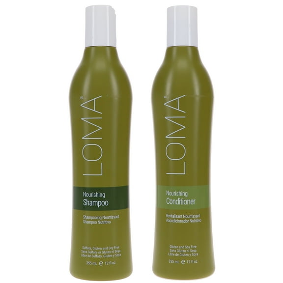 Loma Nourishing Shampoo 12 oz & Nourishing Conditioner 12 oz Combo Pack