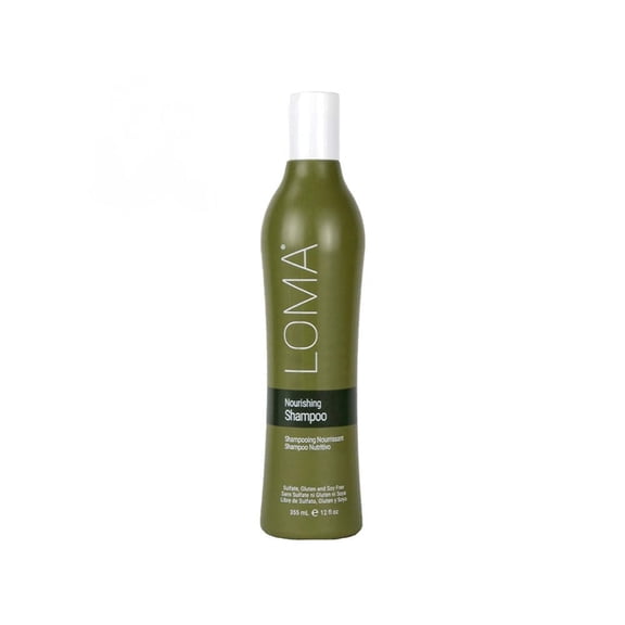 Loma Nourishing and Moisturizing Shampoo for Dry & Chemically-Treated Hair, Sulfate Free, 12 fl oz