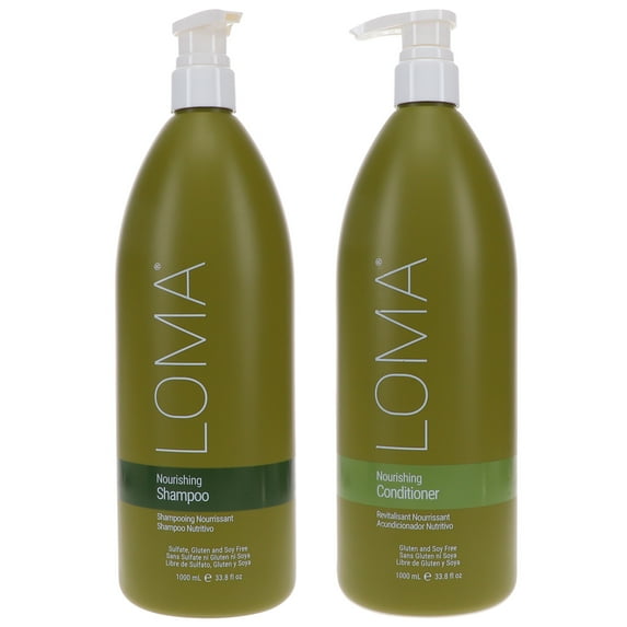 Loma Nourishing Shampoo 33.8 oz & Nourishing Conditioner 33.8 oz Combo Pack