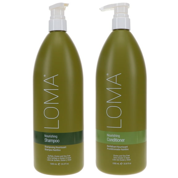 Loma Nourishing Shampoo 33.8 oz & Nourishing Conditioner 33.8 oz Combo Pack