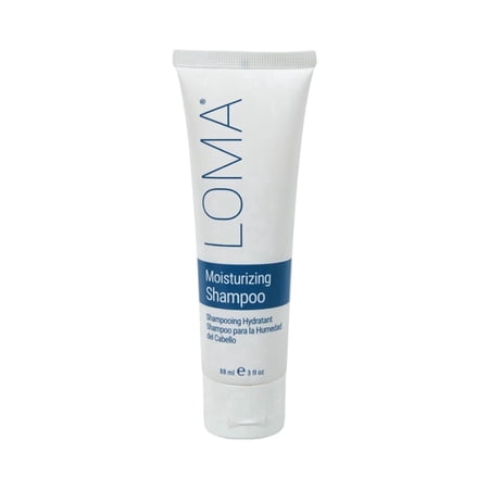 Loma Moisturizing Shampoo for Dry Hair and Scalp, Color-Safe and Sulfate-Free Shampoo, 3 fl oz