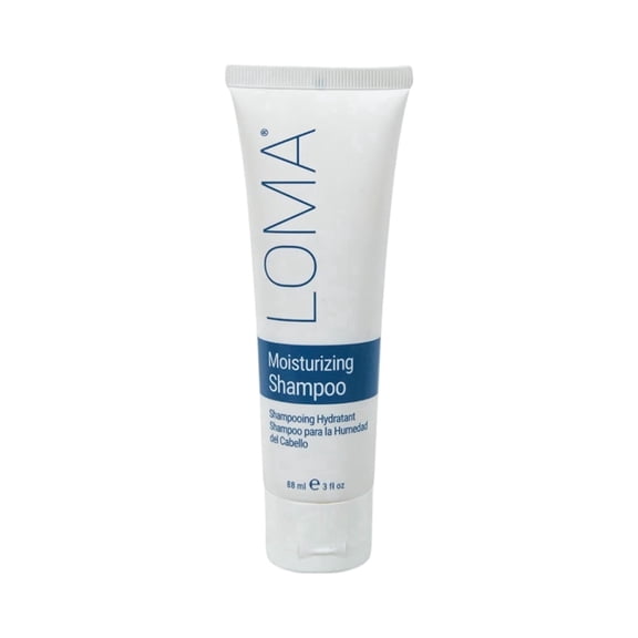 Loma Moisturizing Shampoo for Dry Hair and Scalp, Color-Safe and Sulfate-Free Shampoo, 3 fl oz