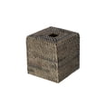 thumbnail image 1 of Kouboo Square Honey-Brown Rustic Naturally Grown Rattan Facial Tissue Covers, 1 of 21