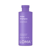 Loma Violet Brightening and Toning Shampoo, Purple Shampoo for Blonde and Gray Hair, 12 fl oz