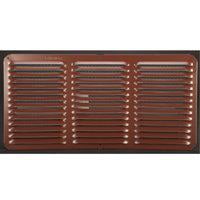 CORNICE VENT 8X16IN BROWN ALUM