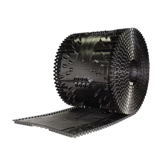 Lomanco Low Profile Plastic Rolled Ridge Vent