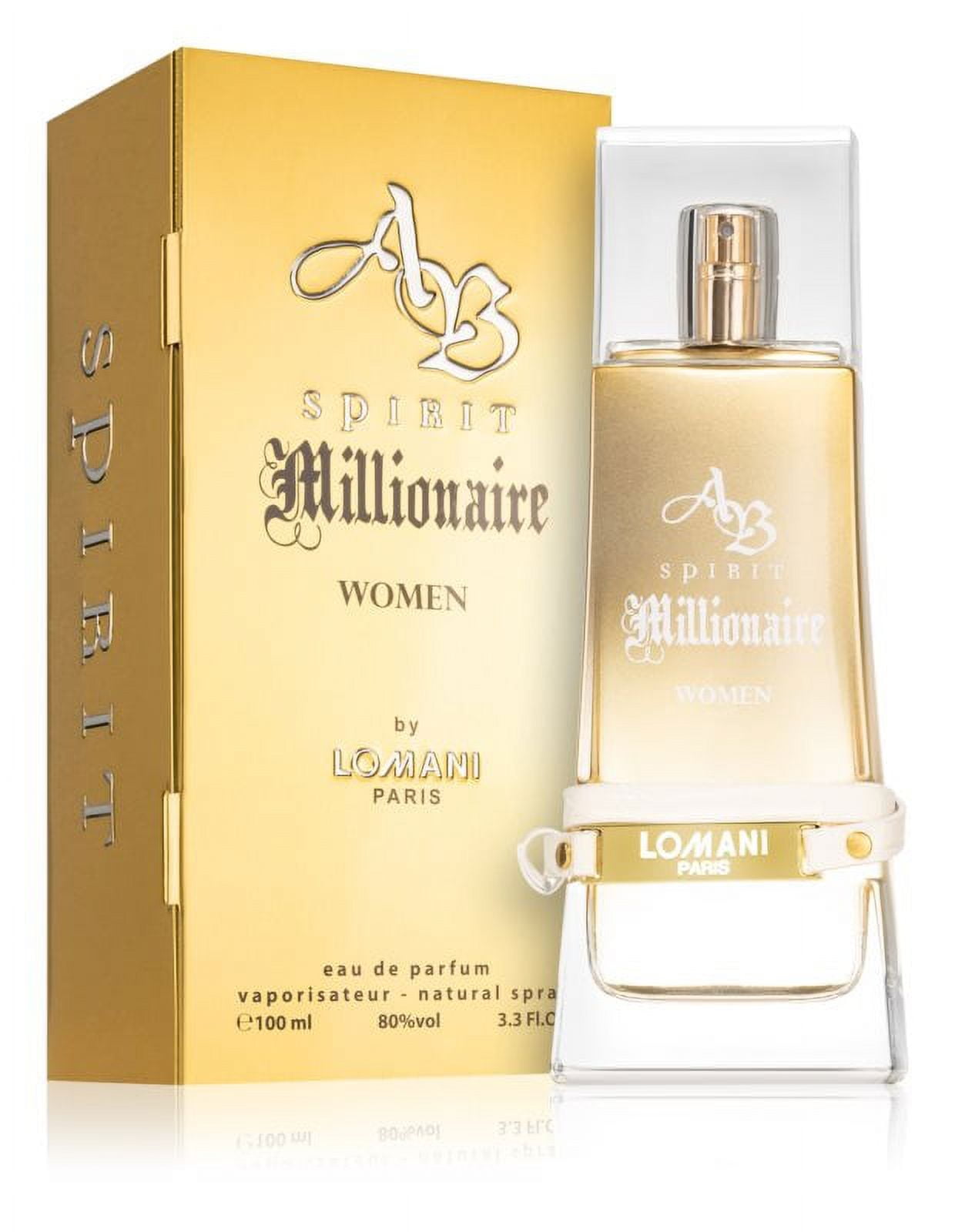 Lomani AB Spirit Millionaire Women Eau de Parfum 3.3 Oz EN