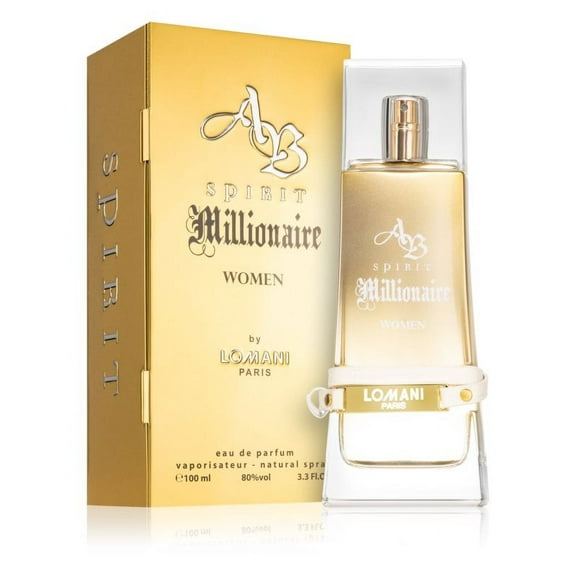Lomani AB Spirit Millionaire Women Eau de Parfum 3.3 Oz *EN