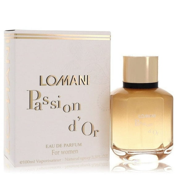 Lomani Passion D'or by Lomani Eau De Parfum Spray 3.3 oz Pack of 2