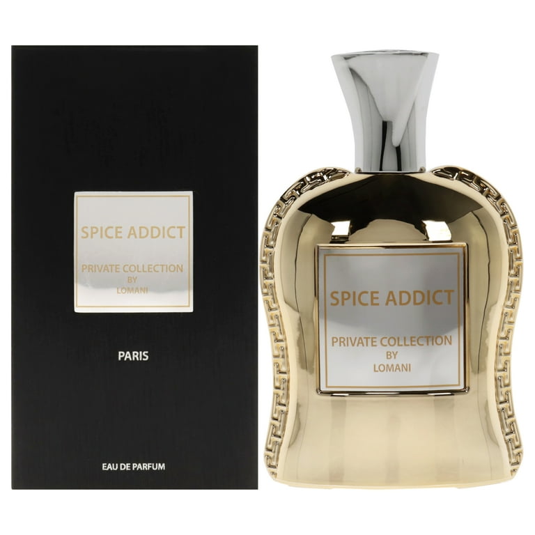 Lomani Spice Addict 3.3 oz EDP Spray, Woody Floral Fragrance with